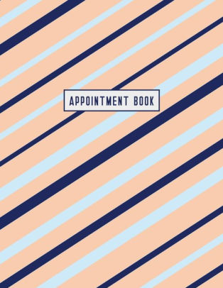 Appointment Book 5 Column Undated Appt Planner For Hair Salon