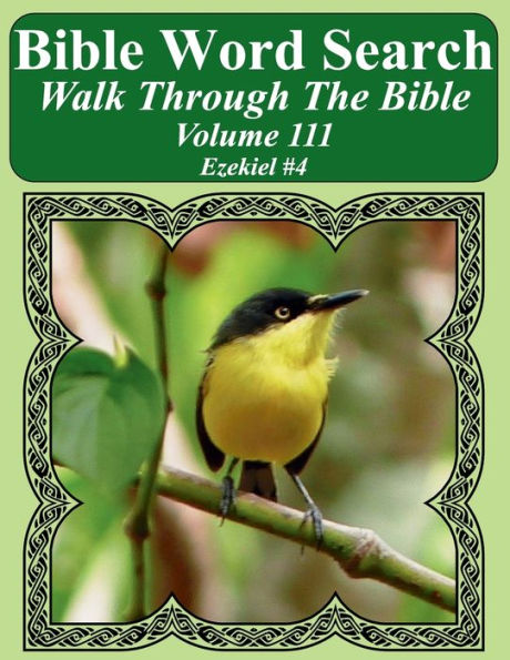 Bible Word Search Walk Through The Bible Volume 111: Ezekiel #4 Extra Large Print