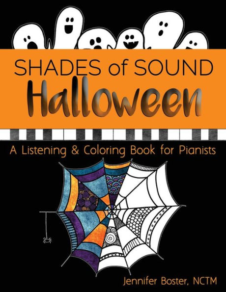 Halloween Shades of Sound: A Listening & Coloring Book for Pianists