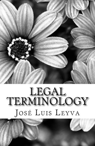 Legal Terminology: English-Spanish LEGAL Terms