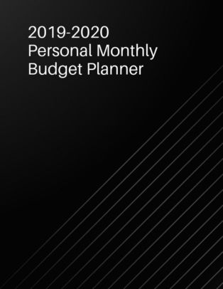 2019 2020 Personal Monthly Budget Planner With Weekly Expense