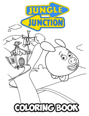 Download Jungle Junction Coloring Book: Coloring Book for Kids and ...