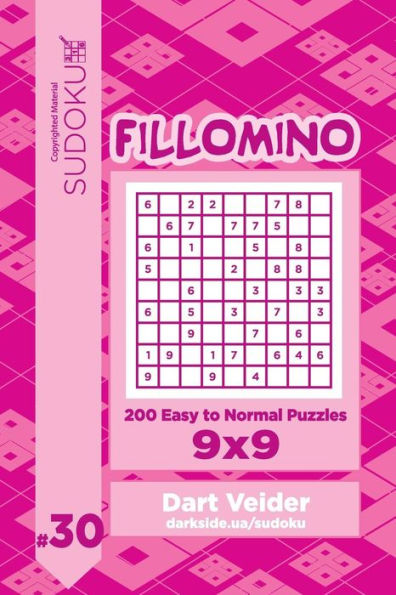 Sudoku Fillomino - 200 Easy to Normal Puzzles 9x9 (Volume 30)