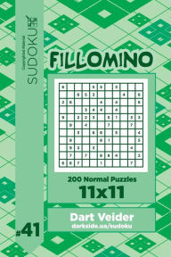Title: Sudoku Fillomino - 200 Normal Puzzles 11x11 (Volume 41), Author: Dart Veider
