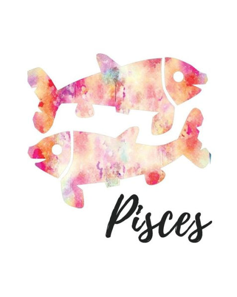 Pisces: Pisces Cornell Notes Purple Pink