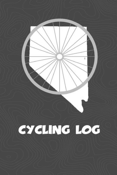 Cycling Log: Nevada Cycling Log for tracking and monitoring your workouts and progress towards your bicycling goals. A great fitness resource for any cyclist in your life. Bicyclists will love this way to track goals!
