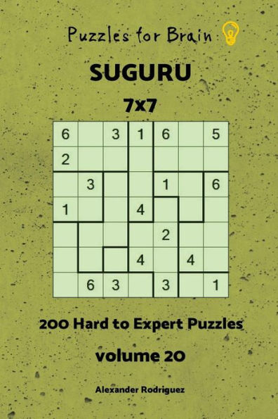 Puzzles fo Brain - Suguru 200 Hard to Expert Puzzles 7x7 vol. 20