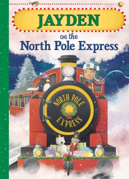 Jayden on the North Pole Express