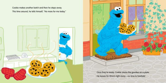 Cookies For Elmo A Little Book About The Big Power Of Sharing By Sesame Workshop Erin Guendelsberger Hardcover Barnes Noble