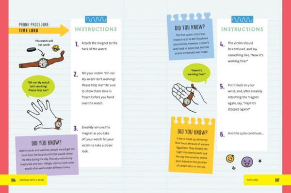 Pranklab: Practical science pranks you and your victim can learn from