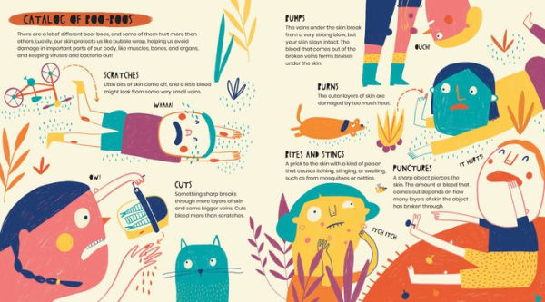 The Secret Life of Boo-Boos: super science behind how your body heals bumps, bruises, scratches, and scrapes!