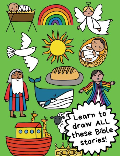 My First Learn-To-Draw: Bible Stories: (25 Wipe Clean Activities + Dry Erase Marker)