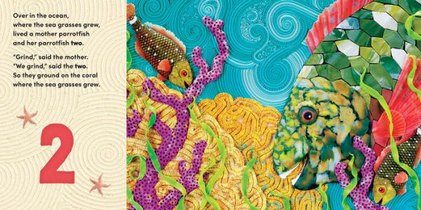 Over in the Ocean: A beach baby animal habitat book