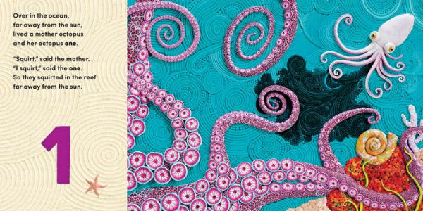 Over in the Ocean: A beach baby animal habitat book