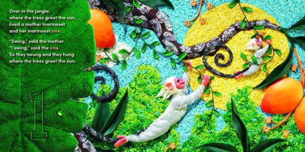 Over the Jungle: A rain forest baby animal counting book