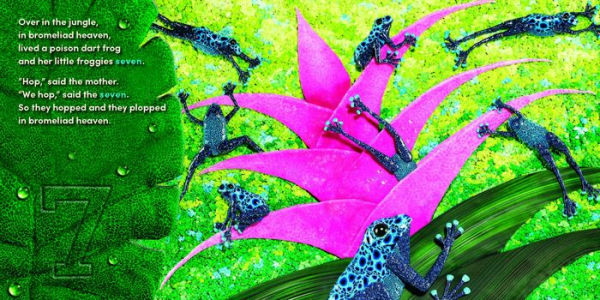 Over the Jungle: A rain forest baby animal counting book