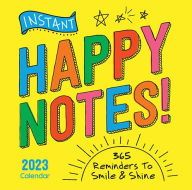 2023 Instant Happy Notes Boxed Calendar