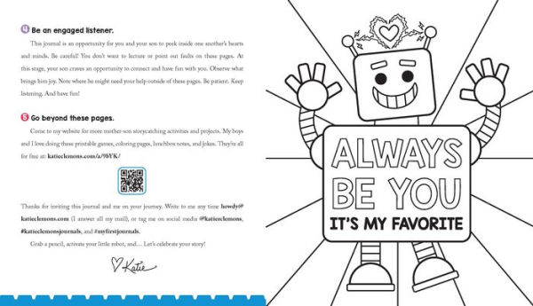 My First Mom and Son Journal: An activity book for boys and moms together