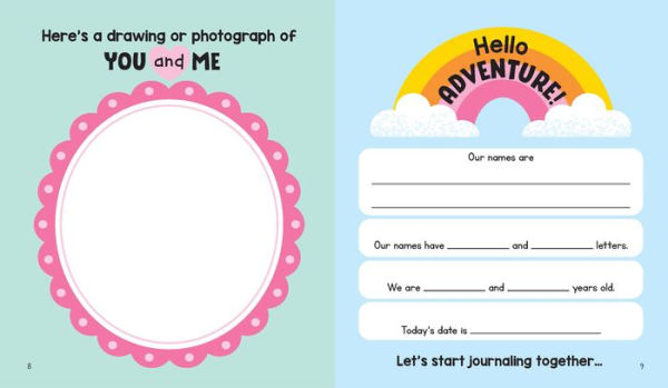 My First Mom and Daughter Journal: An activity book for girls and moms together
