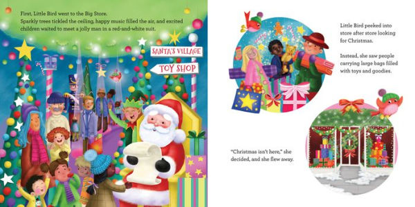 Little Bird Finds Christmas: Gifts for Toddlers, Gifts for Boys and Girls