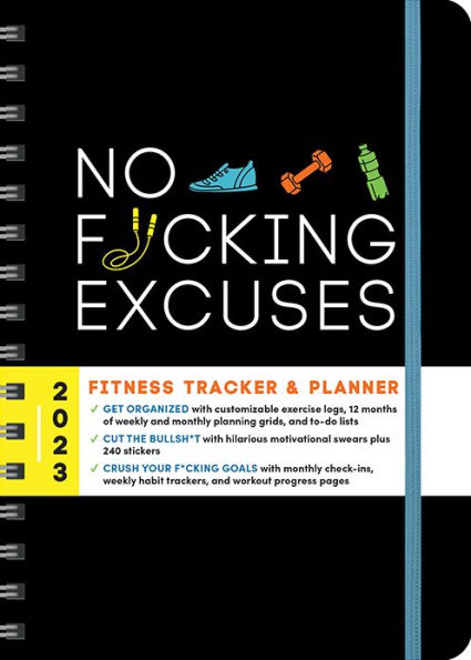 Photo 1 of 2023 No F*cking Excuses Fitness Tracker