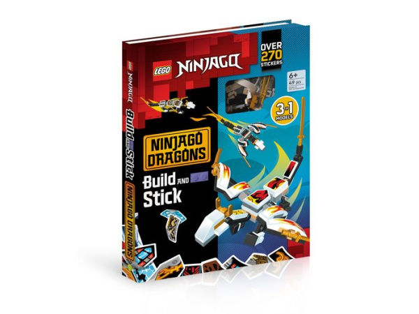 Buy LEGO NINJAGO Build and Stick Dragons, Kids books