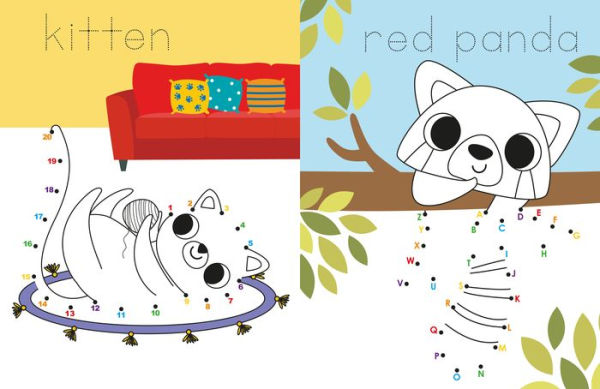 My First Dot To Dot Activity Book: Baby Animals