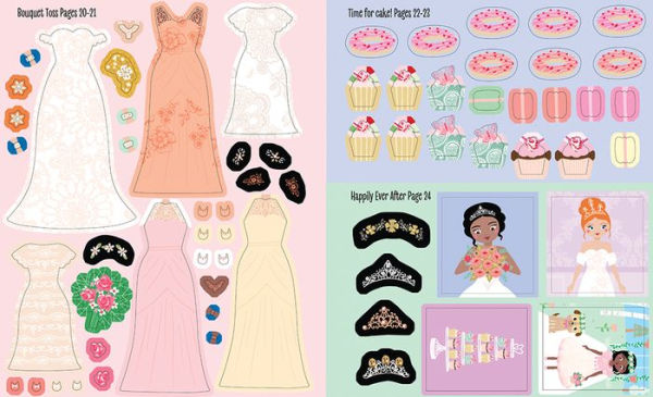 My Sticker Dress-Up: Weddings