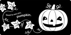 Alternative view 2 of Booook! A Spooky High-Contrast Book: Halloween High-Contrast Baby Board Book