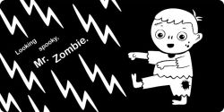Alternative view 6 of Booook! A Spooky High-Contrast Book: Halloween High-Contrast Baby Board Book