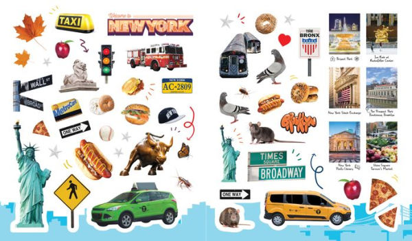 500 Stickers: NYC