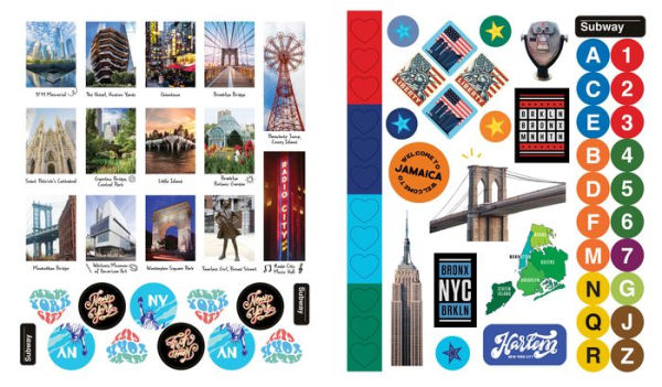 500 Stickers: NYC