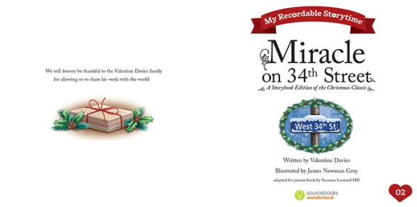 My Recordable Storytime: Miracle on 34th Street