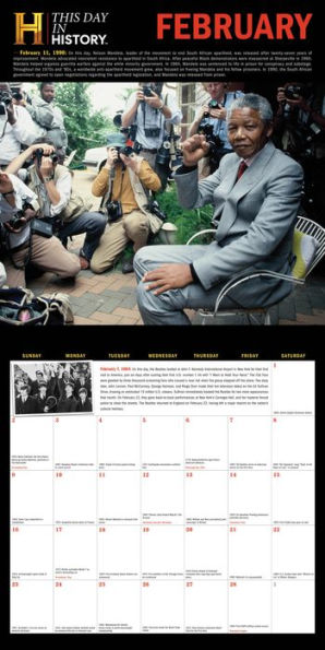 2025 History Channel This Day in History Wall Calendar