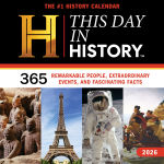 Alternative view 1 of 2026 History Channel This Day in History Wall Calendar
