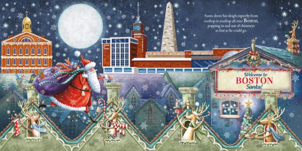 Santa Is Coming to Boston