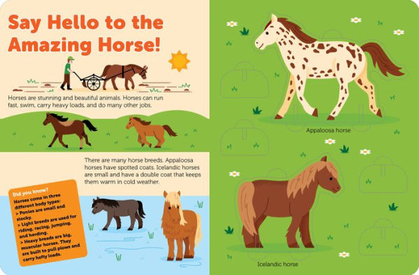 Pop Out Horses: Read, Build, and Play with These Fantastic Horses and Ponies