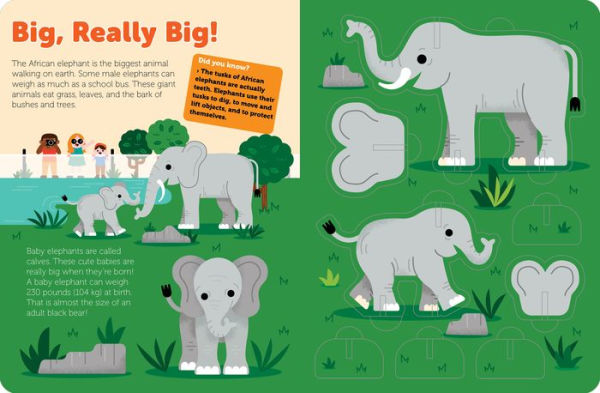 Pop Out at the Zoo: Read, Build, and Play with these Fantastic Animals at the Zoo