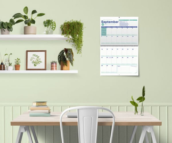 2025 Amy Knapp's Big Grid Family Organizer Wall Calendar August 2024