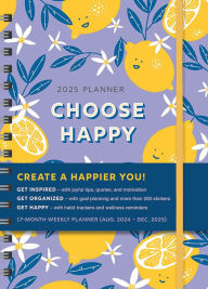 Title: 2025 Choose Happy Planner: August 2024-December 2025