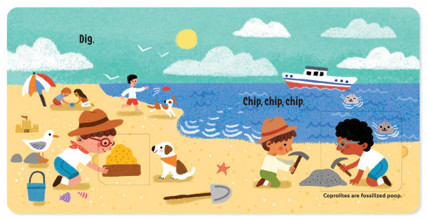 Digging for Dinosaurs: At the Beach