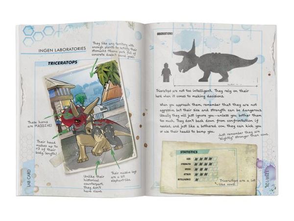 LEGO® Jurassic WorldT Complete Dinosauria: A Jurassic Explorer Field Guide