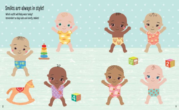 My Sticker Dress-Up: Babies