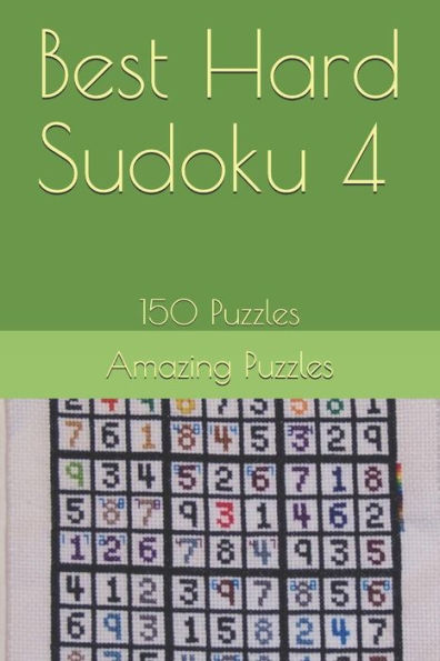 Best Hard Sudoku 4: 150 Puzzles