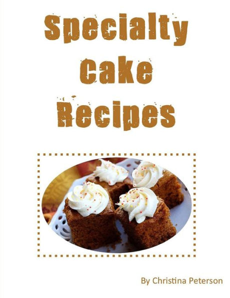 Specialty Cake Recipes: After every title of 48, there is a note page following for comments, assorted rcipes including Gingerbread, fruit cocktail, lemon, orange and raisin cakes