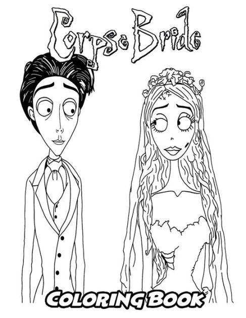 Corpse Bride Coloring Pages Coloring Pages