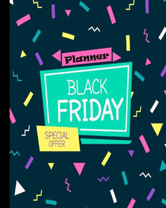 Black Friday Planner Cyber Monday Countdown Shopping Tracker On