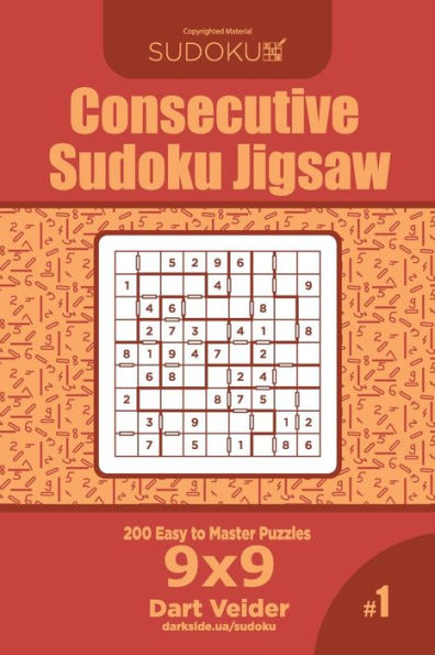 Consecutive Sudoku Jigsaw