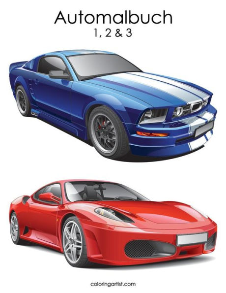 Automalbuch 1, 2 & 3