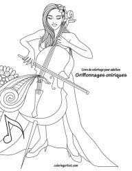 Title: Livre de coloriage pour adultes Griffonnages oniriques 6, Author: Nick Snels